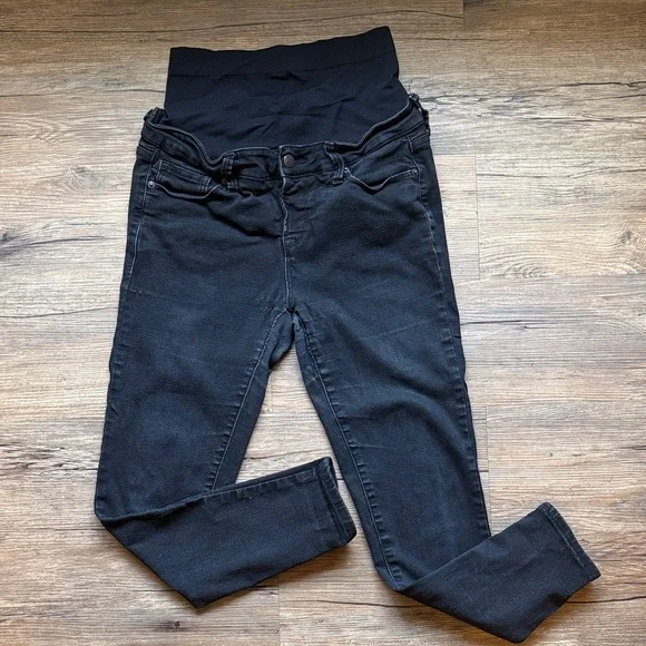 BLANQI Black Postpartum Jeans - Picture 1 of 5